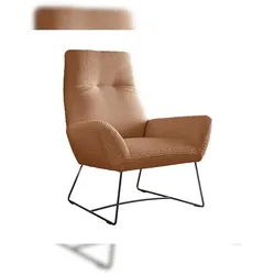 KAWOLA Sessel BISA Cord rost