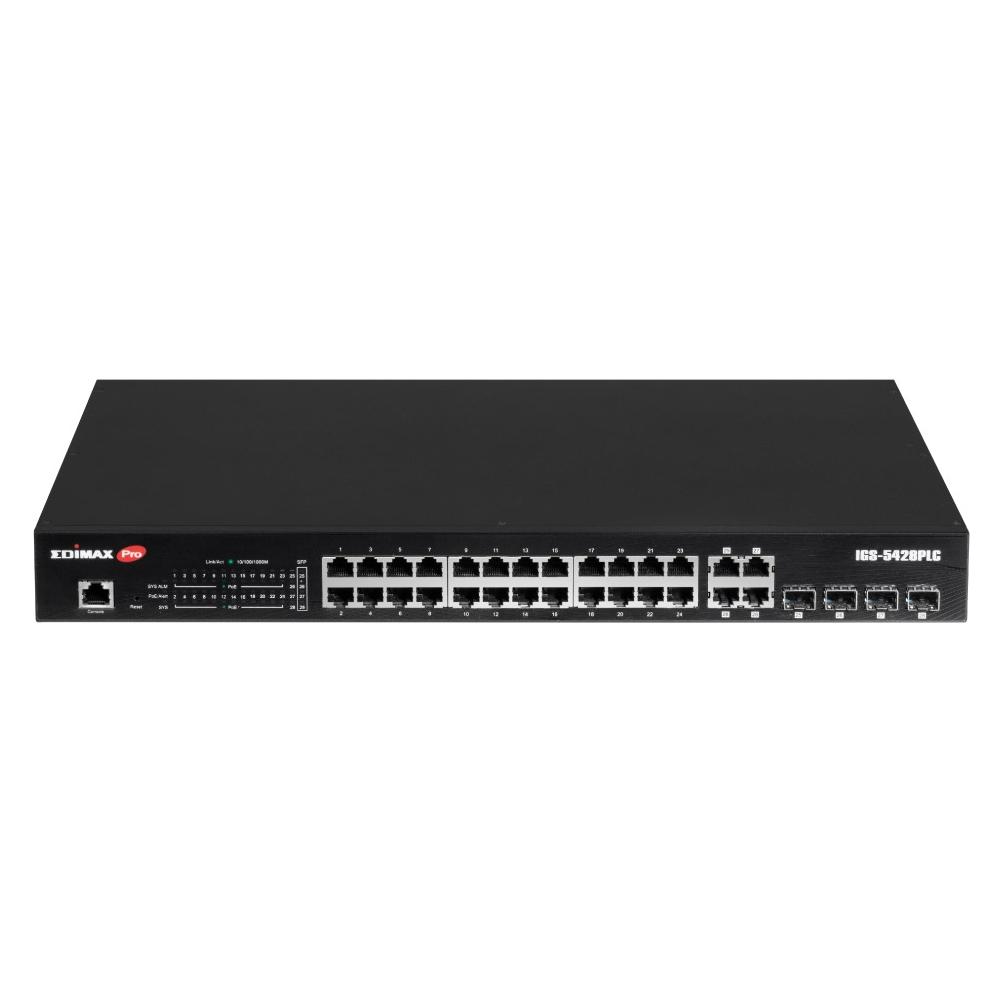 edimax Gigabit PoE switch (28 Ports) (IGS-5428PLC)