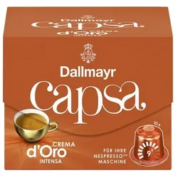 Dallmayr Kaffeekapseln »capsa Crema d'Oro intensa« 10 Stück