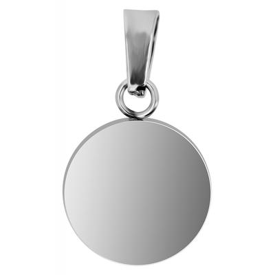 Kettenanhänger ADELIA´S "stilvoller Schmuck Anhänger aus Edelstahl", silber, Schmuckanhänger, Damen, Edelstahl, Kettenanhänger