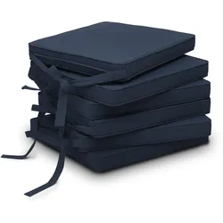 STUHLKISSEN Loft SK 45x40x5cm Dunkelblau (6tlg)