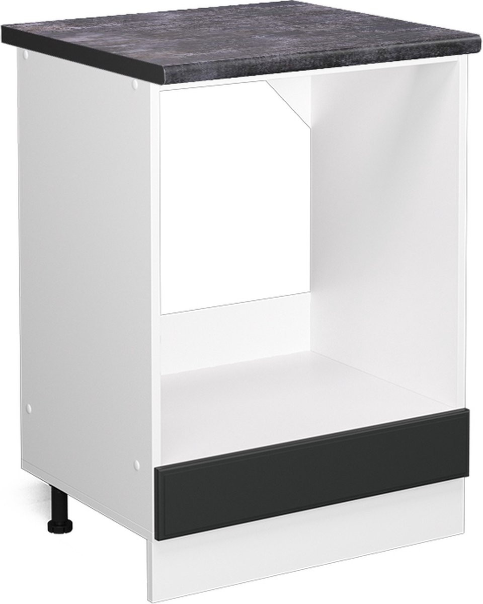 Vicco R-Line Ovenombouwkast Antraciet Landhuis 60 cm