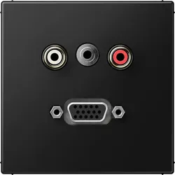 Jung Multimedia-Anschlusssystem MA LS 1072 SWM MALS1072SWM