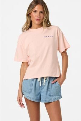 O'Neill s Rivi Hawaii Easy T-Shirt in Peach Light, Size Medium