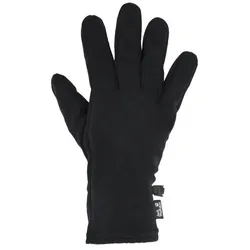 Jack Wolfskin Real Stuff Fleecehandschuhe - S - black
