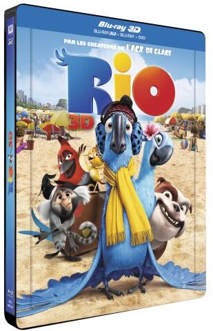 Rio [Combo Blu-ray 3D + Blu-ray + DVD - Édition boîtier SteelBook] - Preis vom 11.10.2026 03:10:56 h