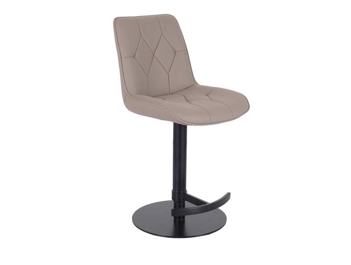 Novel Barhocker HENRY, taupe, Stoff