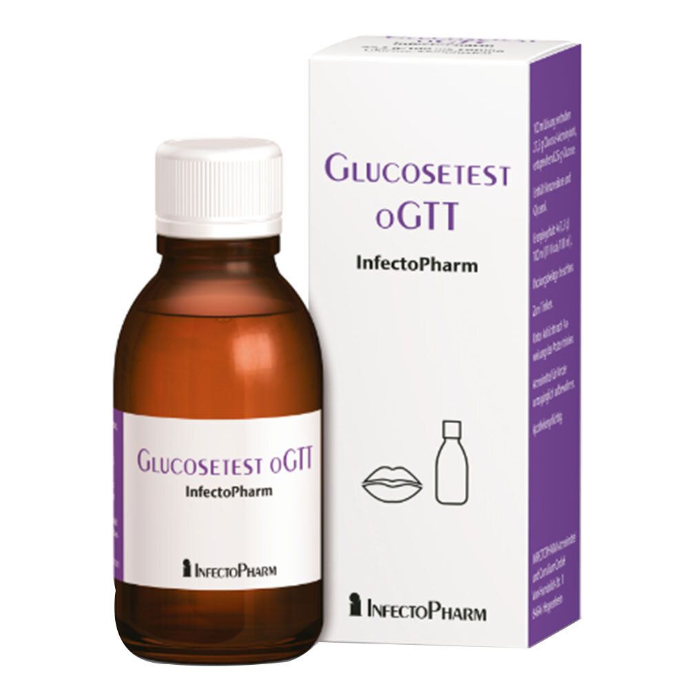 Glucosetest oGTT InfectoPharm 27,5 g/100 ml Lösung 300 zum Einnehmen