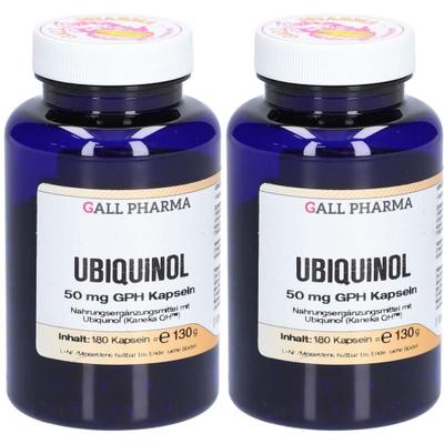 Ubiquinol 50 mg GPH Kapseln x2 2x180 St