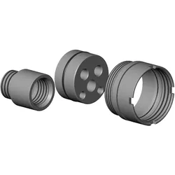 Dornbracht, Duscharmatur + Badewannenarmatur, Dornb Verlängerung 20mm