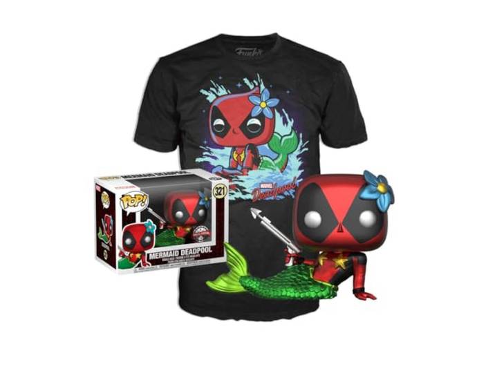 funko Deadpool: 30e verjaardag - Pop&Tee Deadpool S