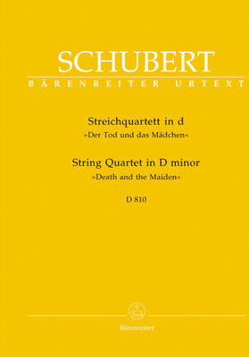 Bärenreiter Schubert Tod und das Mädchen