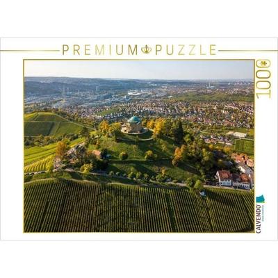 CALVENDO Puzzle Grabkapelle auf dem Württemberg in Stuttgart | 1000 Teile Lege-Größe 64x48cm Foto-Puzzle für glückliche Stunden