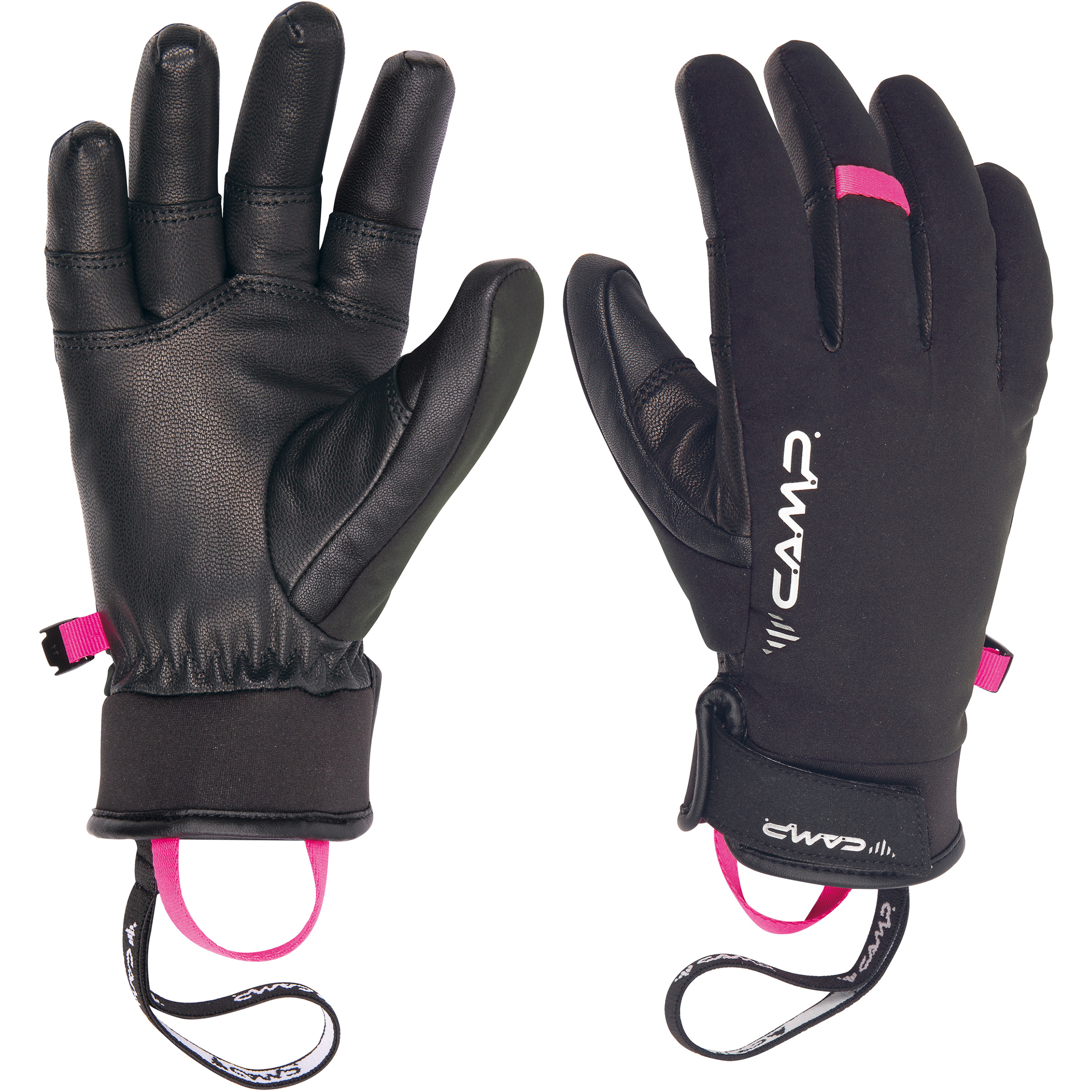 Camp G Hot Wool Dry Damen Skihandschuhe grau Größe M Skitour Wasserdicht Merinowolle