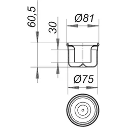 DALLMER Geruchverschlusseinsatz zu 42 495044