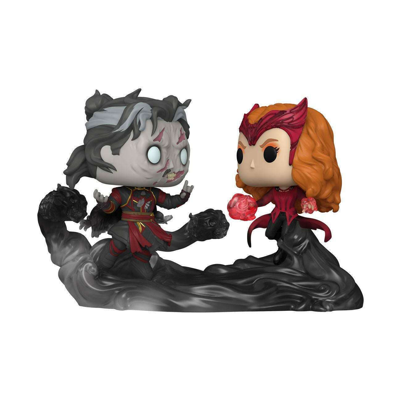 Funko POP Moment! Vinylfiguren Doctor Strange in het Multiversum der Waanzin Dead Strange & The Scarlet Witch, 9 cm