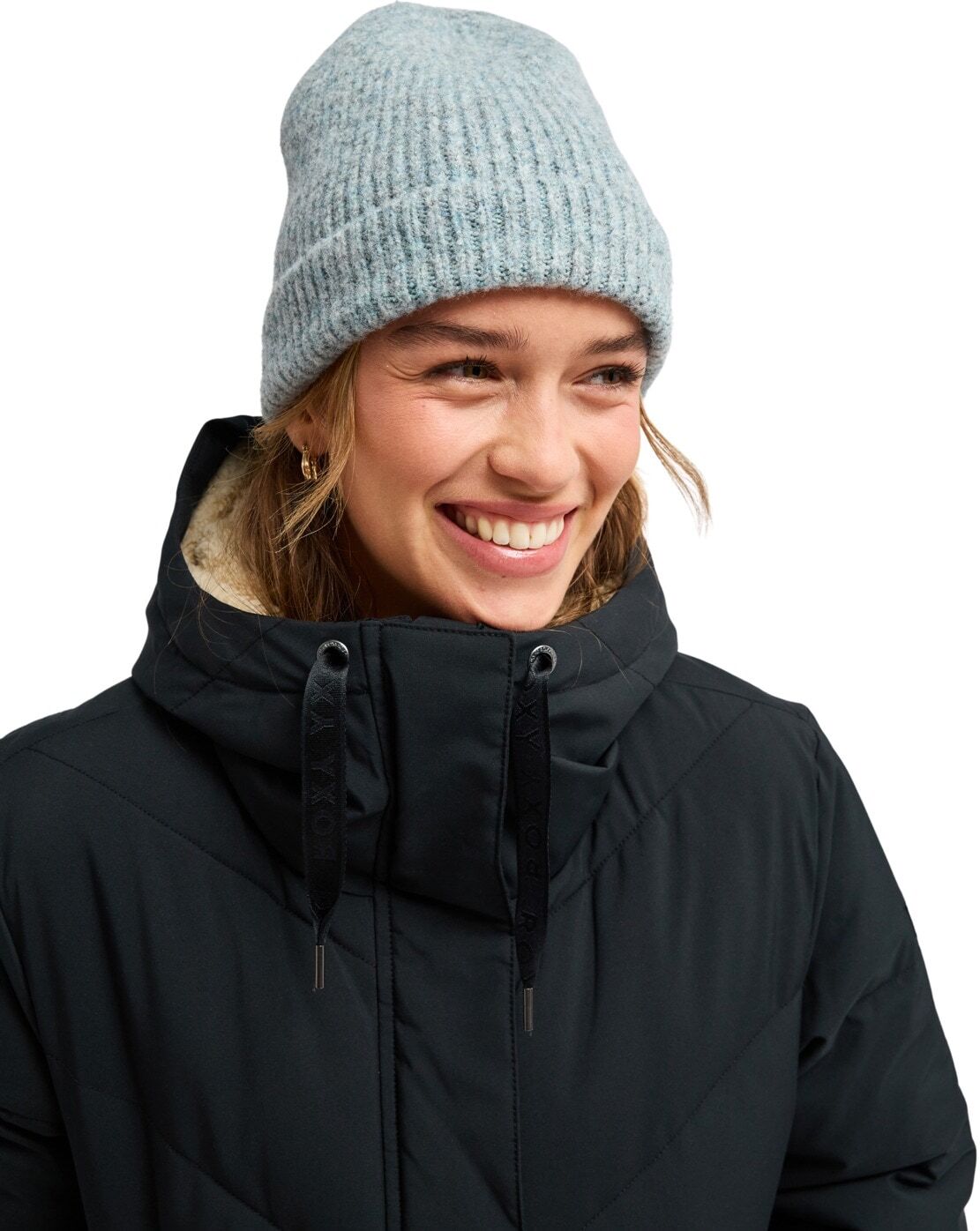 Outdoorjacke ROXY "Ellie 5K", Damen, Gr. S, schwarz, Obermaterial: 100% Polyester., Jacken Outdoorjacke