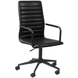 Ebuy24 Winslow Bürostuhl PU Kunstleder schwarz.