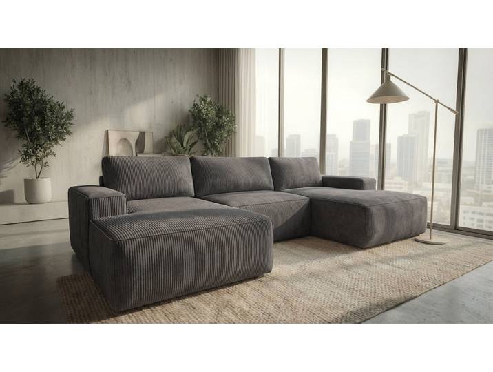 A&J MöbelLand GmbH Ecksofa EINAR mit Schlaffunktion, Bonellfederkern und Bettkasten, TOP ANGEBOT!