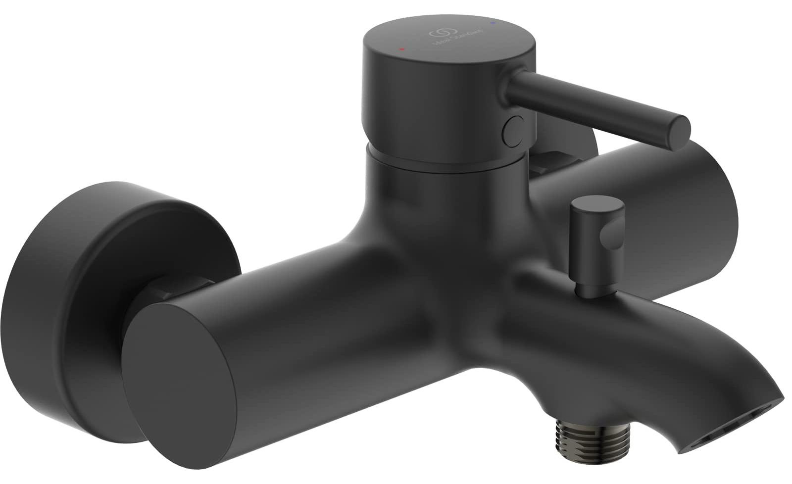 Ideal Standard badarmatuur Ceraline opbouwmodel BC199XG zwart Silk Black