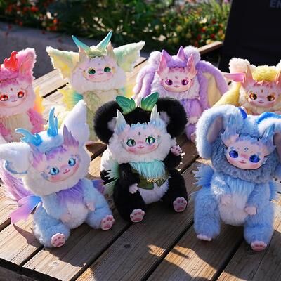 Modern Mode Marketplace Doll Blind Box Cute Skeleton Plush Toy Figure Surprising Collectible Kid Gift 1