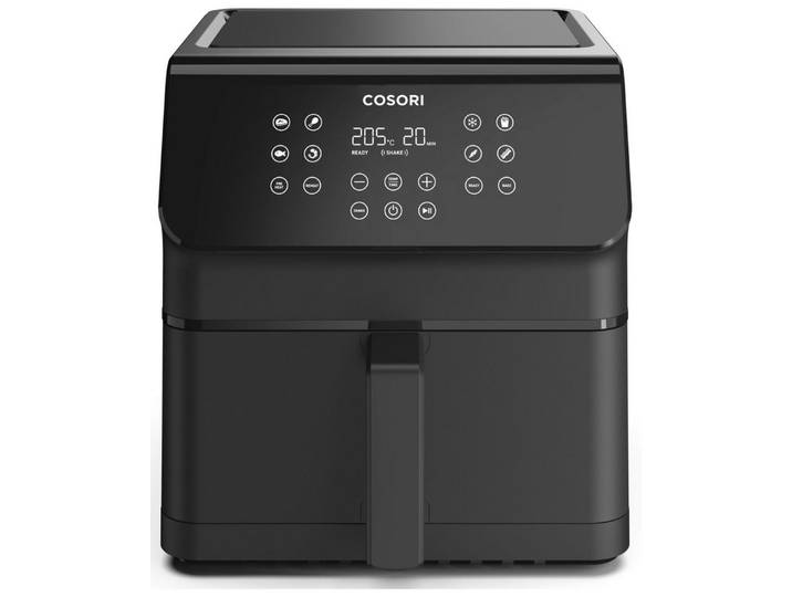 Cosori Heißluftfritteuse COSORI Premium II Heißluftfritteuse CAF-P651-KEUR, 6,2 L, 12-in-1, Shake-Reminder, 1700 W