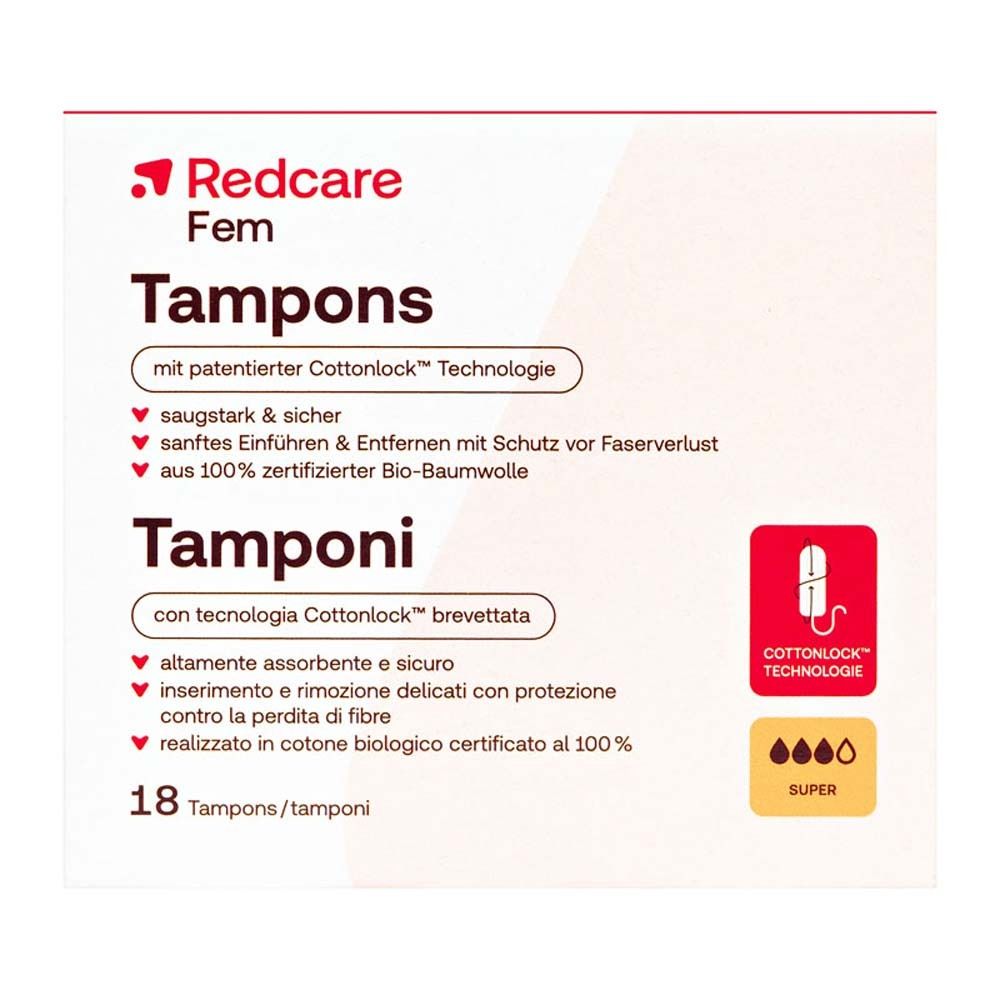 Redcare Tampons super 18 St Tampon