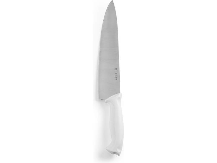 HENDI Koksmes – Polypropyleen Heft – HACCP Richtlijnen – 320 mm – Wit