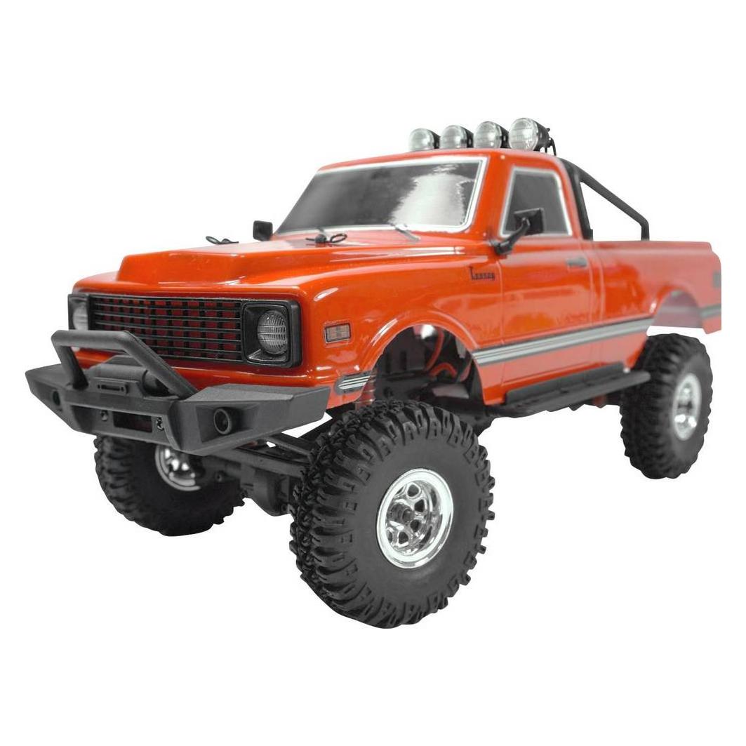 Amewi AMXRock AM18 Elektro Brushed Crawler 4WD 1:18 RTR Pick-Up rot (RTR Ready-to-Run) (22424)