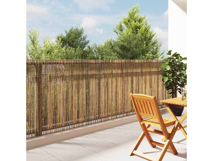 vidaXL Bambuszaun 300 x 125 cm Bambus Natur