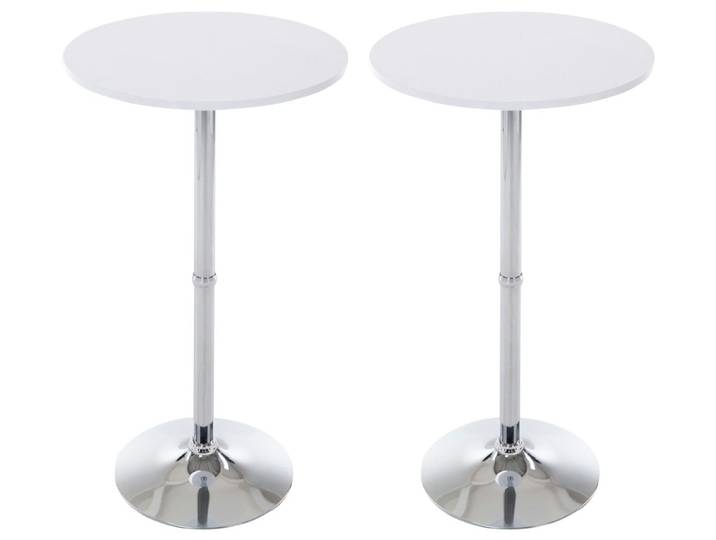 CLP Bartisch Stehtische Rund (Set, 2er), Durchmesser: Ø 60 cm