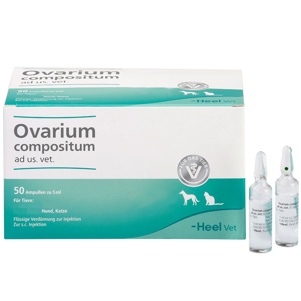 Ovarium Compositum ad us.vet.Ampullen 50x5 ml Ampullen
