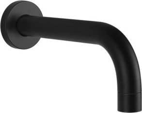 GESSI Tortona Wanneneinlauf 233mm Schwarz XL/Via
