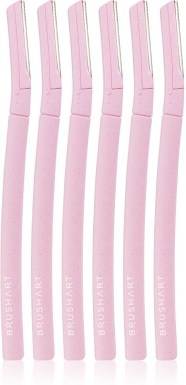BrushArt Accessories Face & Brow razors razor for eyebrows 6 pc