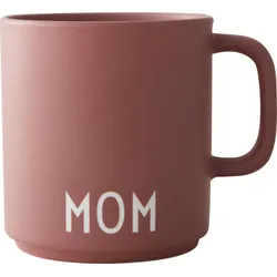 Favourite Mom Becher mit Henkel Altrosa