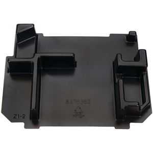 Makita Werkzeugeinlage 837636-0, Tiefziehteil für MakPac 2, leer, für Blechschere DJS101, DJS161