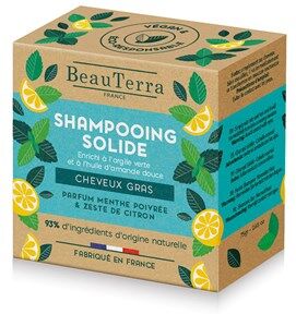 BeauTerra Beau Terra Shampoobar - Oily Hair 75 g
