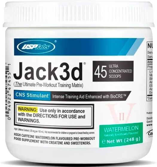Usp Labs JACK3D 45 Servicios Ponche de Fruta