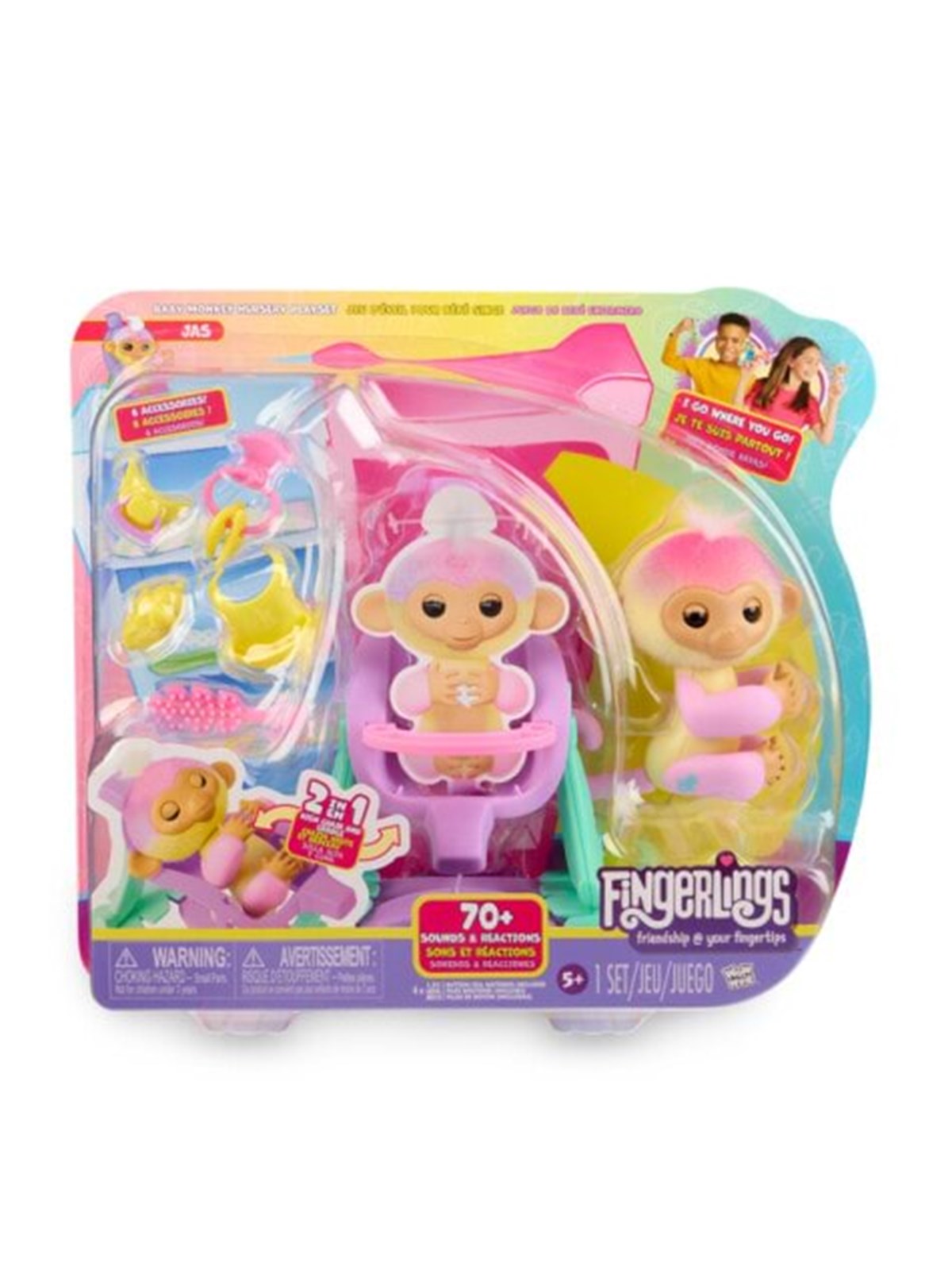 Fingerlings 2.0 Deluxe Playset-Posie