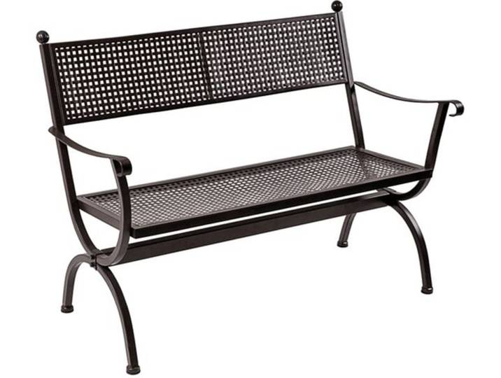 MBM Romeo Gartenbank 122cm Schmiedeeisen
