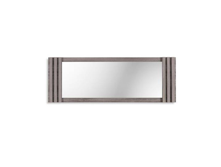 Miroir PESARO Imitation chêne/gris