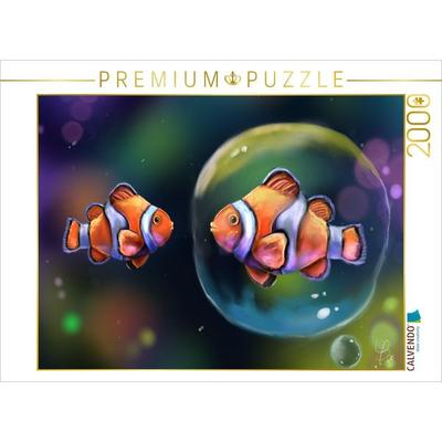 CALVENDO Puzzle Fische | 2000 Teile Lege-Größe 90x67cm Foto-Puzzle für glückliche Stunden