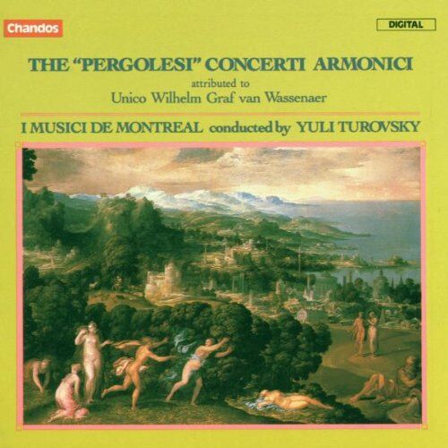 Yuli Turovsky - Pergolesi Concerti Armonici - Preis vom 30.09.2026 09:01:18 h