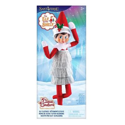 The Elf on the Shelf® Claus Couture® Partykleid Lametta