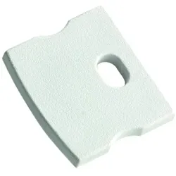 Rutec 65566 Endkappe Einspeisung weiss f.65562/3