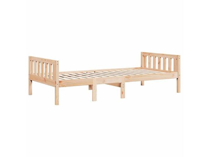 Lit pour enfants sans matelas - 90x190 cm bois de pin massif Pour chambre（47439)