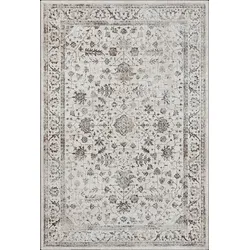 KURZFLORTEPPICH Orientalisch KAVALA Polyester Creme 160 x 230 cm