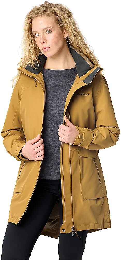 VAUDE Damen Winterparka Skomer Winter III Hoodie hellbraun   40 W