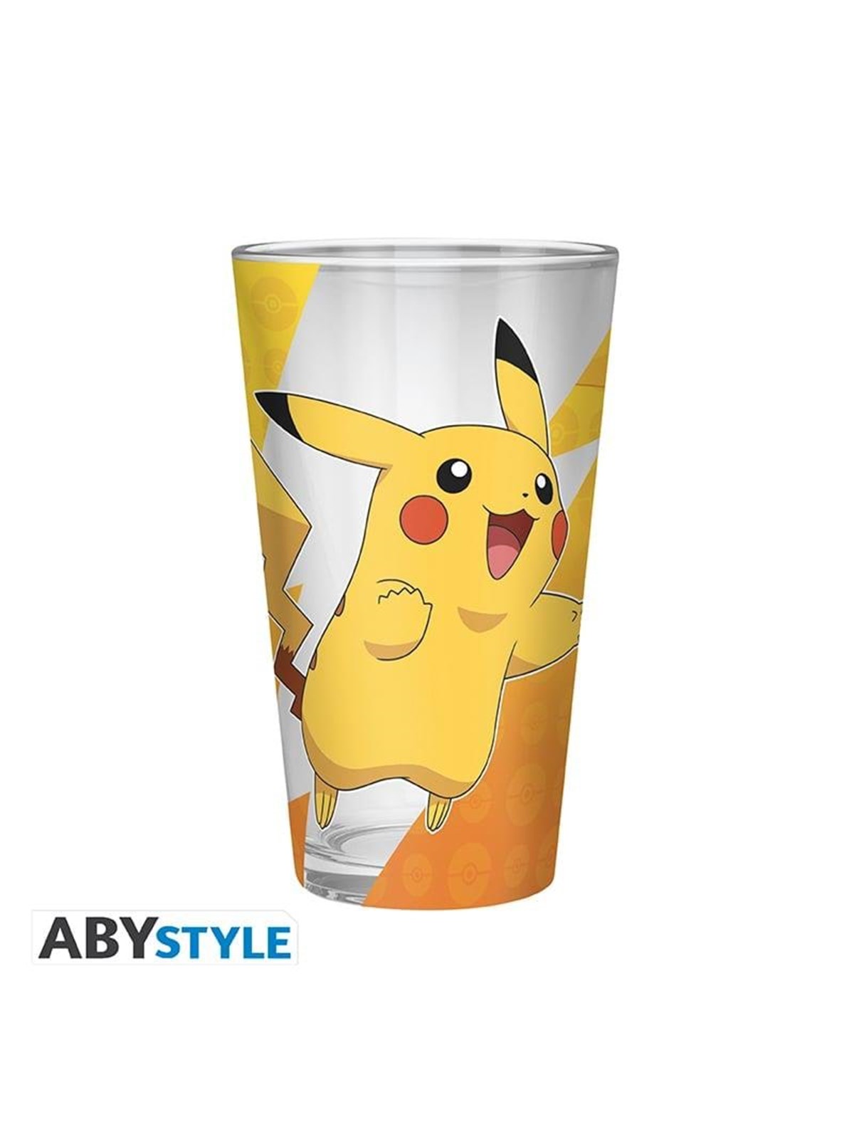 ABYstyle - POKEMON Large Glass Premium Pikachu foil - Glas
