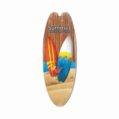 Sommer Strand Ozean Thema Freizeit Dekoration Surfbrett Holzschild Bar Zuhause Wand Vintage Dekoration Holzschild